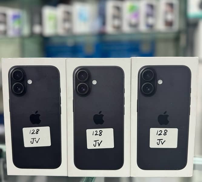 IPHONE 16 JV 128 GB BOX PACK 0