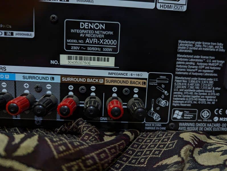 Denon Amplifier 3