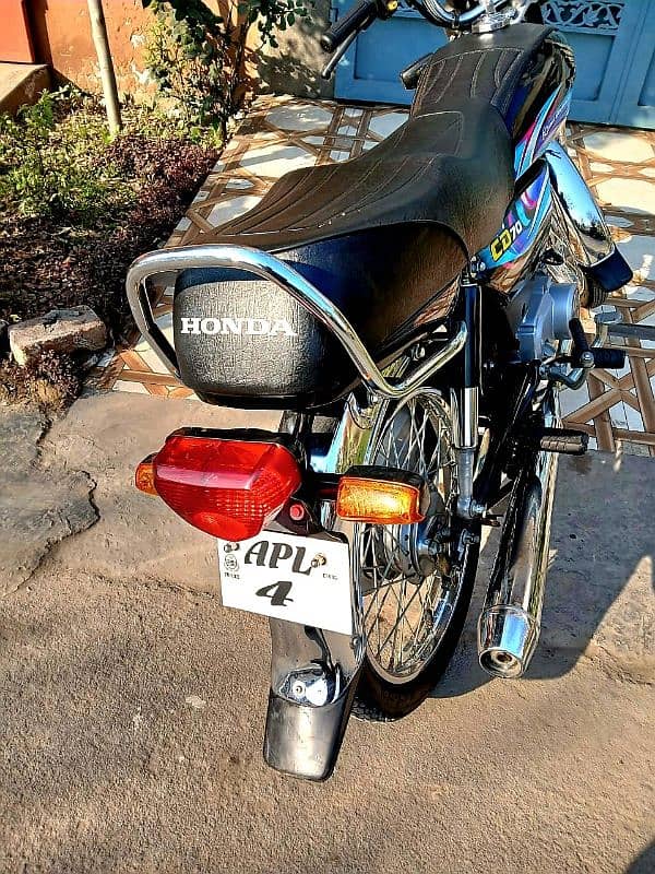 Honda cd 70 un registered 1