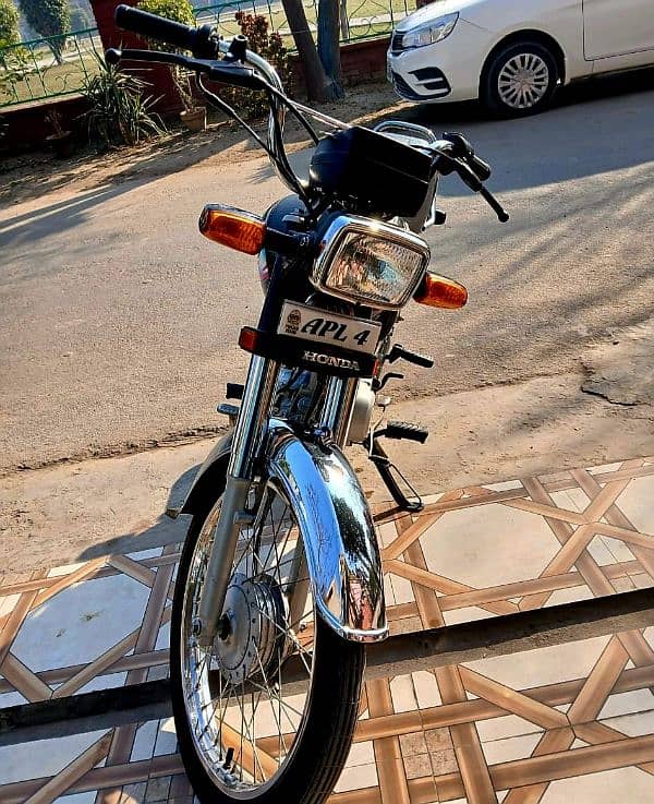 Honda cd 70 un registered 2