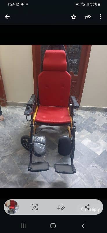 electronic wheelchair is available new unused 0