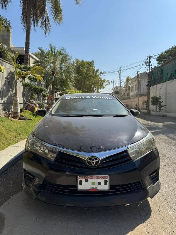 Toyota Corolla XLI 2015 urjant Sale 0343-211-9447 Anwar 0