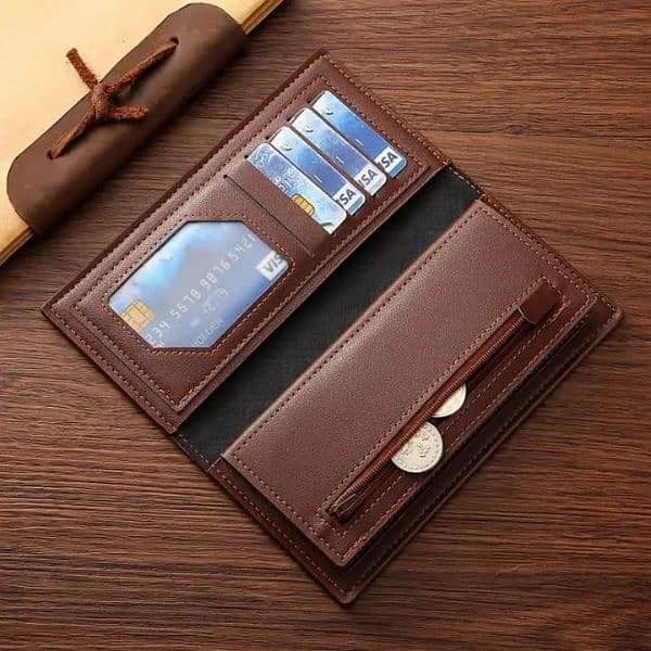 Premium Leather Texture Wallet for Men 1