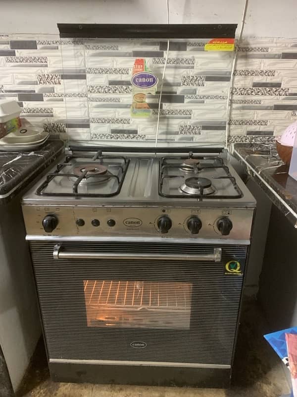 3 burner canon oven for sale 0