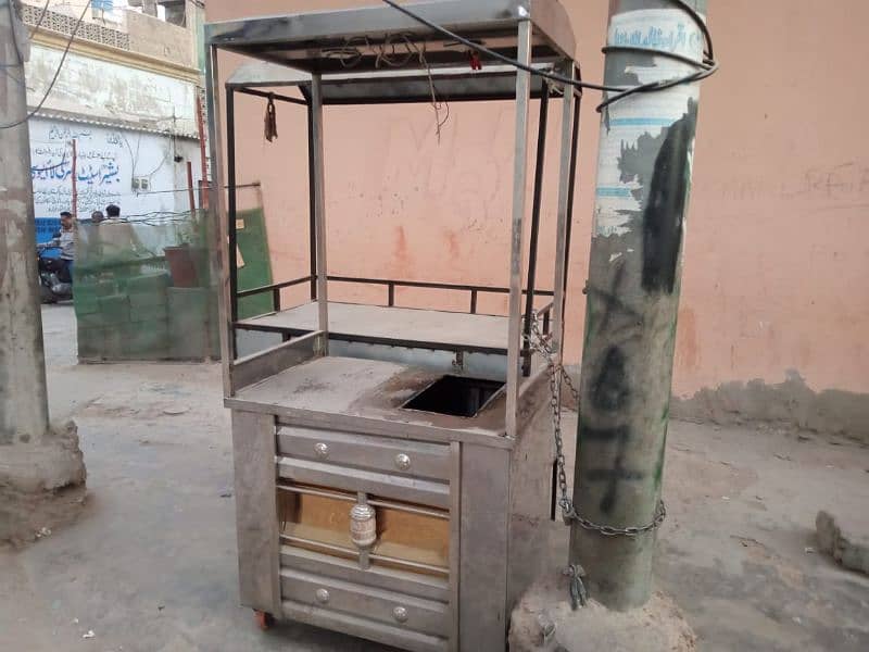 Fries roll samosa counter for sale 0