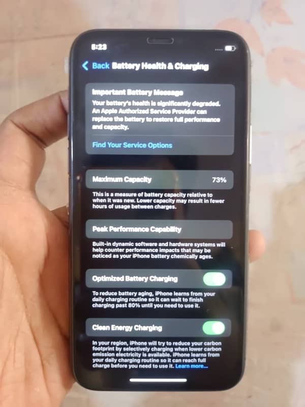 iphone 11 pro 256 gb non PTA Factory unlock 7