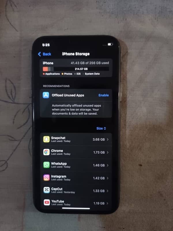 iphone 11 pro 256 gb non PTA Factory unlock 9