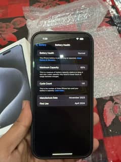 IPhone 15 Pro Max Jv Brand New 512Gb Blue Titanium LLA Complete Box.