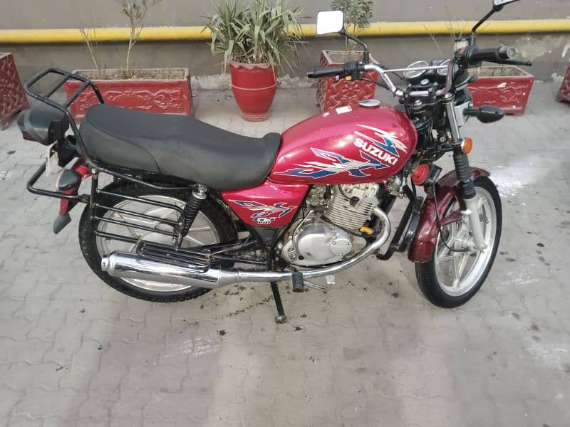 Suzuki Gs150 SE 2021 model Islamabad number 0