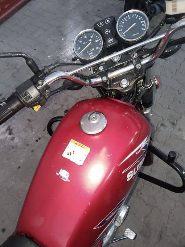 Suzuki Gs150 SE 2021 model Islamabad number 5