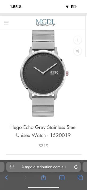 Hugo boss echo 0