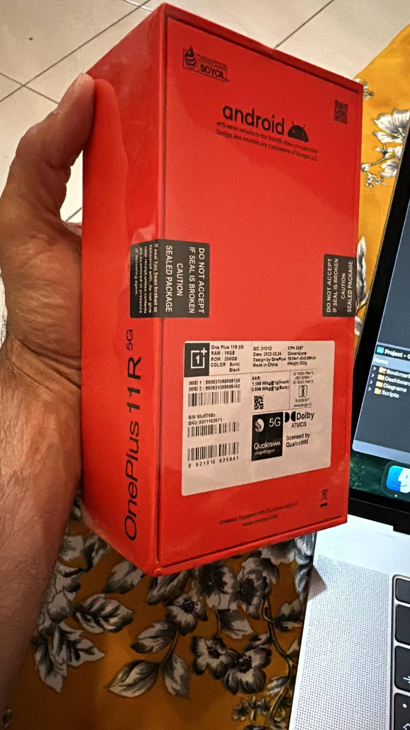 One Plus 11R Sealed Box NON PTA 4