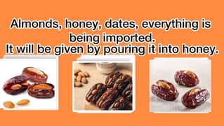 dates almonds putting honey inside