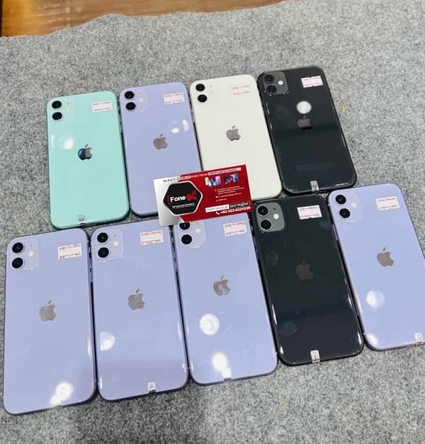 IPhone 11 Dual Sim Approved Waterpack Stock (64GB, 256GB) Available 2