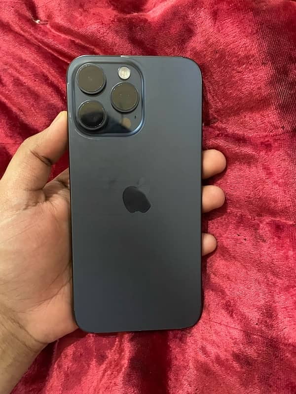 iPhone 15 Pro Max 256 Gb Non pta Blue Titanium 0