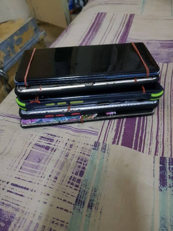 Samsung note8 our note9 ke all parts for sale only sim call 4