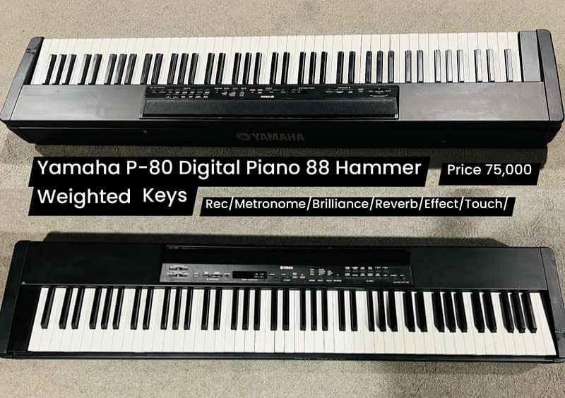 Yamaha Np-31 Digital Piano Casio Roland Korg Semi Acoustic Electric 14