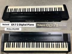 Roland EP. 7 II Digital Piano Yamaha Casio Seki acoustic Bass Electric