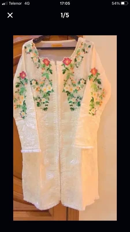 Sana safinaz shirts embroidered with slip 2