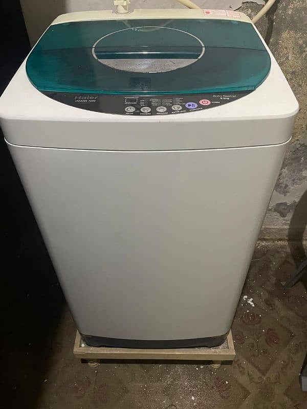 Haier washing machine 4