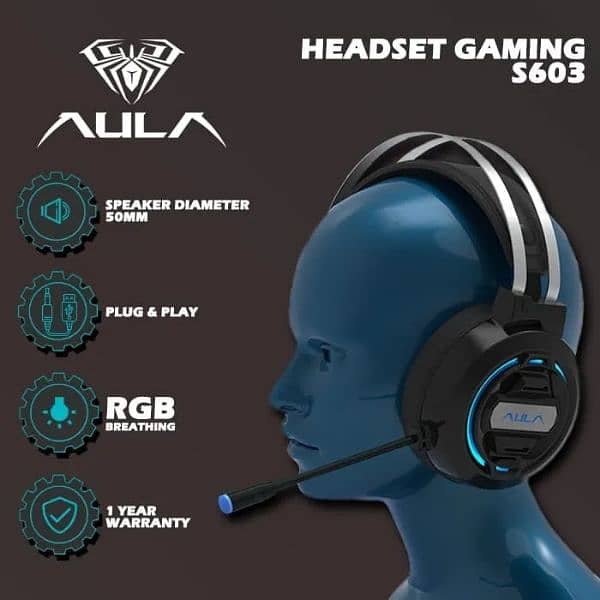 Gaming Headset AULA S603 4