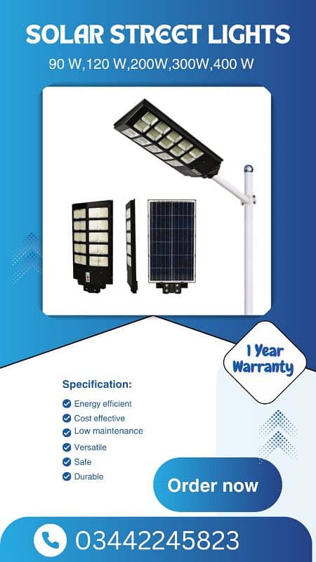 Solar LED Street Lights 0