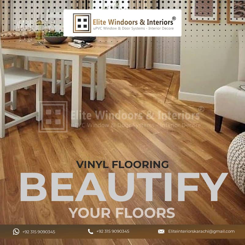 Upgrade Your Floors with Premium Flooring Solutions – PVC, Wooden etc 0