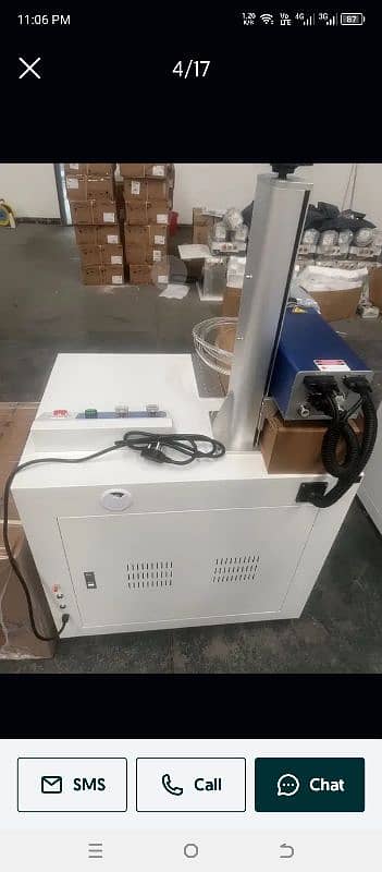 Fiber laser marking machine 6