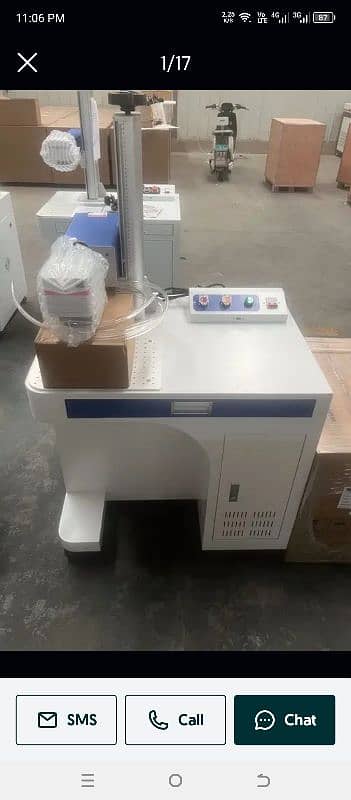 Fiber laser marking machine 14