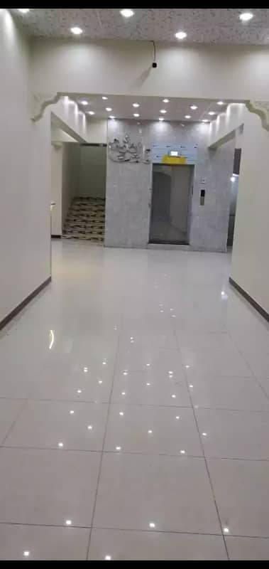 NEW 2 BED LOUNGE FLAT FOR RENT NAZIMABAD NO. 4 14