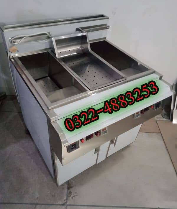 Slush Machine Used New / Tawa Pan Ice cream Rolling Machine Pizza Oven 3