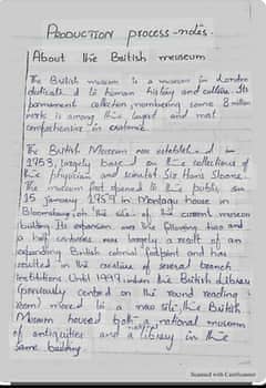 handwriting assignment work 2