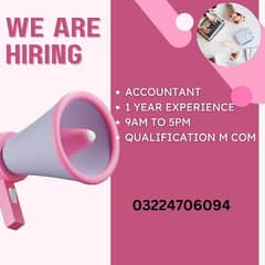 Accountant required