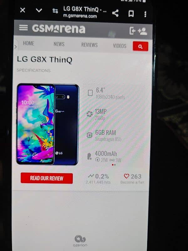 LG G8x Thing  6/128 sale or exchange 8