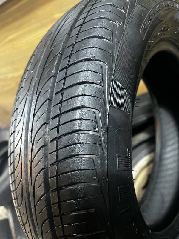 2 tyres 155-70-12 Sunfull made in china 21 model 80% 0