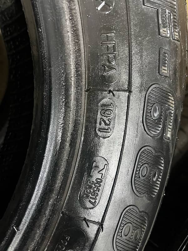 2 tyres 155-70-12 Sunfull made in china 21 model 80% 6