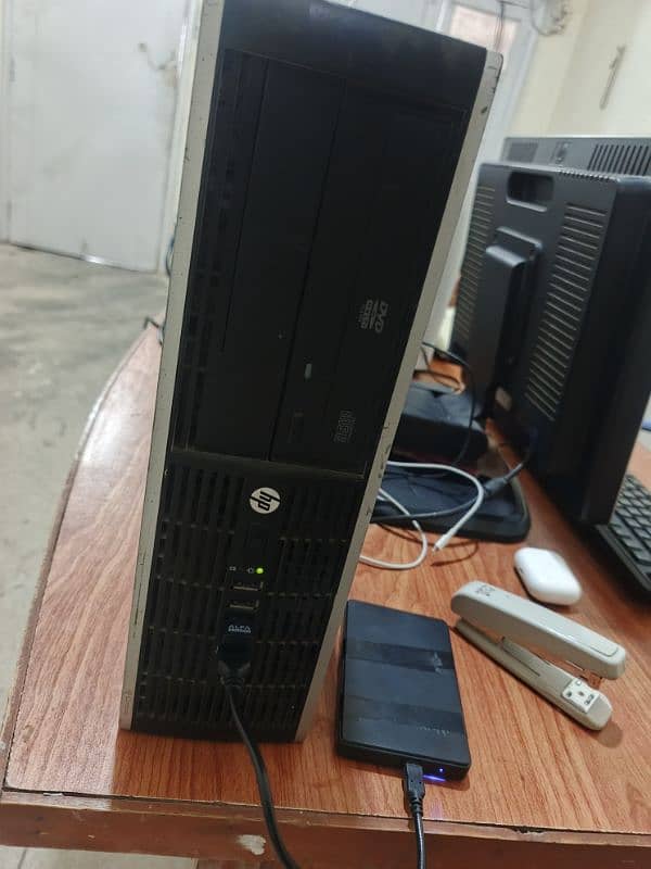 HP I5 2nd Gen 350gb HDD 8gb Ram With 19" LCD Keyboard Mouse 4