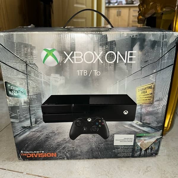 Xbox One 1 TB with two controllers 12