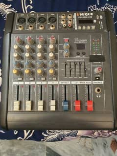 4 channel audio mixer