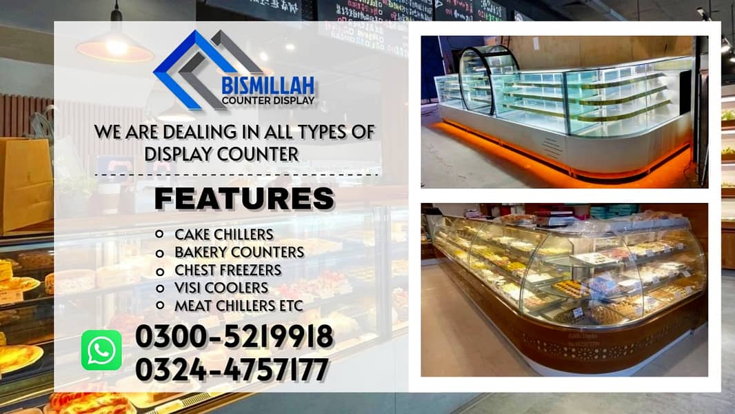 Cake Counter /Bakery Counters /Sweet Counter / Display Counter 3