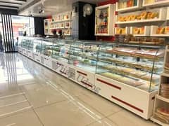 Chilled Counter / Bakery Counter / Glass Counter / Heat Counter