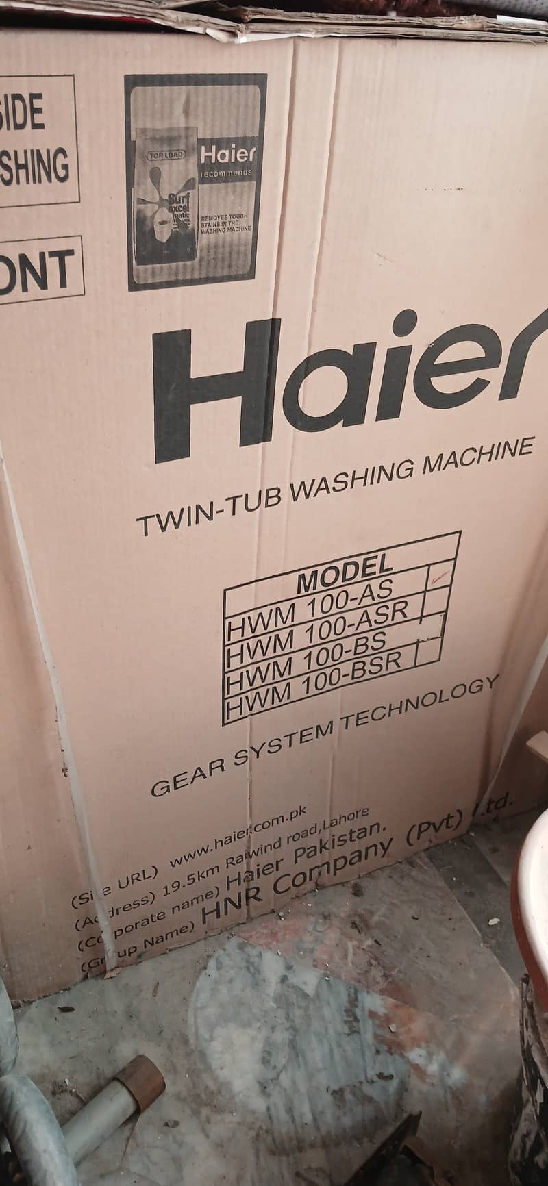 packed washing  machine for sale twin tub wa 1