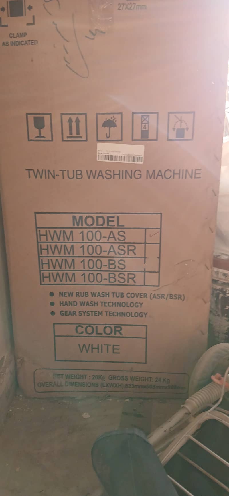 packed washing  machine for sale twin tub wa 2