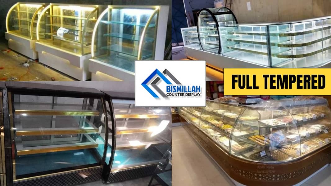 Chilled Counter ,Bakery Counter , Glass Counter , Heat Counter 1