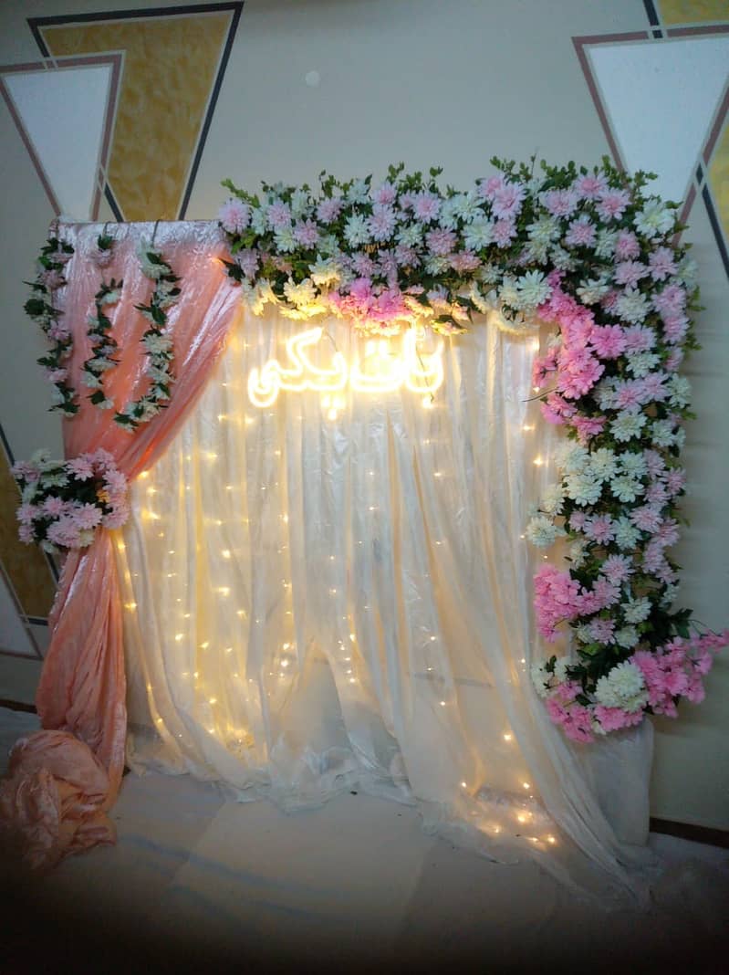 Flower Decoration/Wedding Events Decor/Car decor/Nikkah decor 10