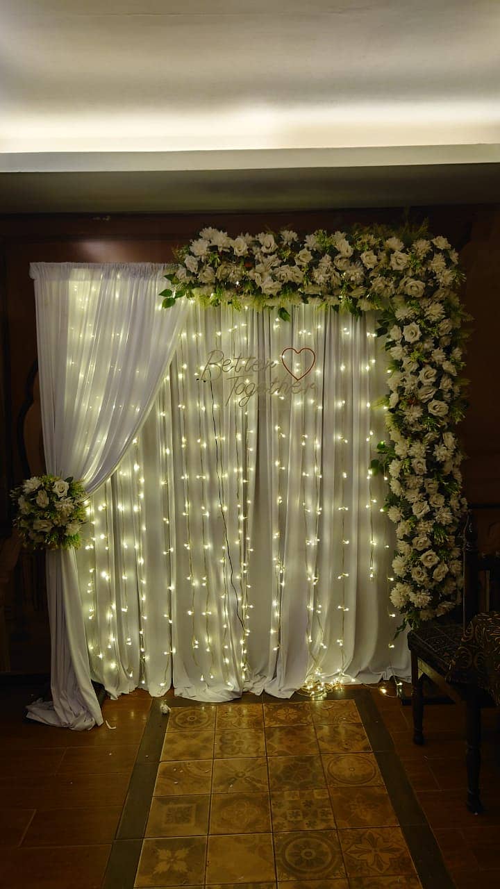 Flower Decoration/Wedding Events Decor/Car decor/Nikkah decor 17