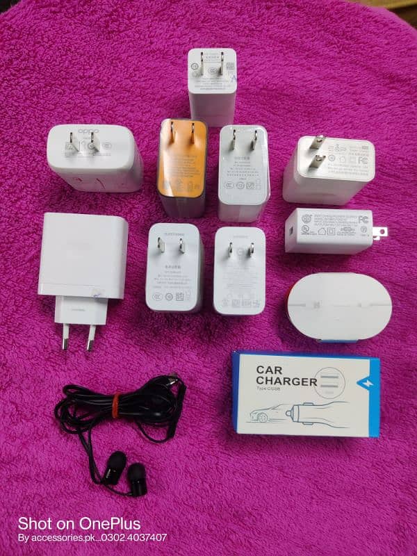 OnePlus box pulled chargers for 3,5,6,7,8,9,10,11,12,13 series 1