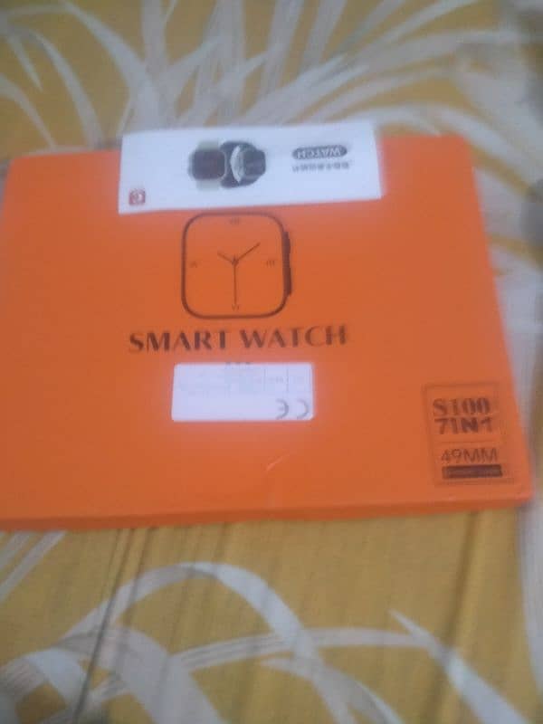 Smart watch s100 7in1 49mm only serious Byer contact me 25Hundrad 0