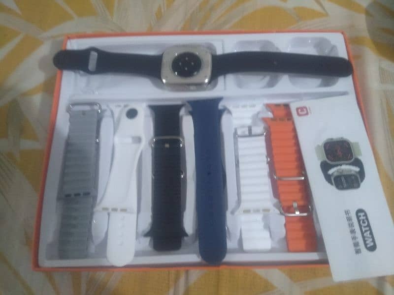 Smart watch s100 7in1 49mm only serious Byer contact me 25Hundrad 1