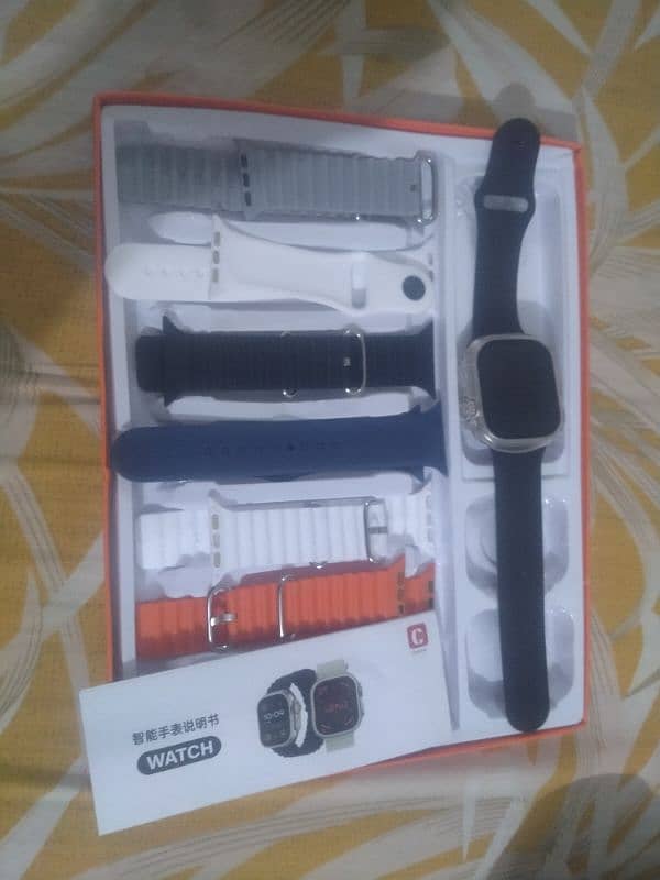 Smart watch s100 7in1 49mm only serious Byer contact me 25Hundrad 2